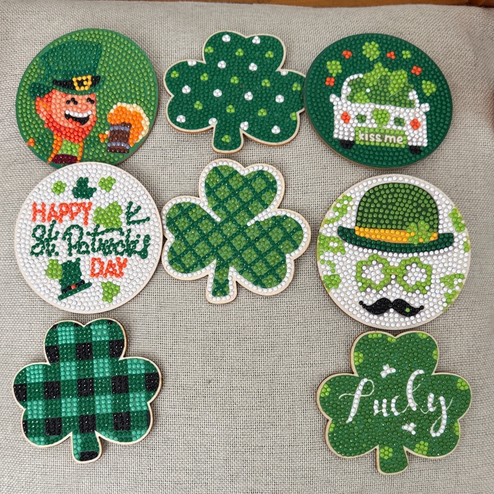 St. Patrick's Day Themed Coasters